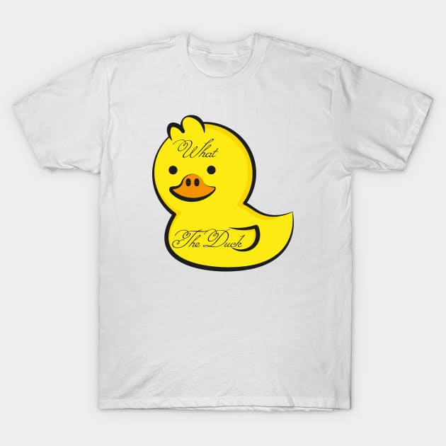 Cute Rubber Duck Lover Bird Quack Duckies Funny Rubber Ducky T-Shirt by ALLAMDZ